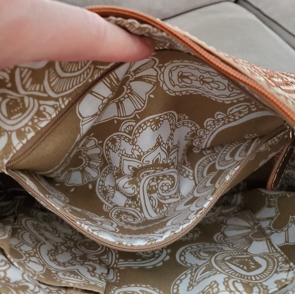 The SAK woven straw shoulder purse - Picture 12 of 13